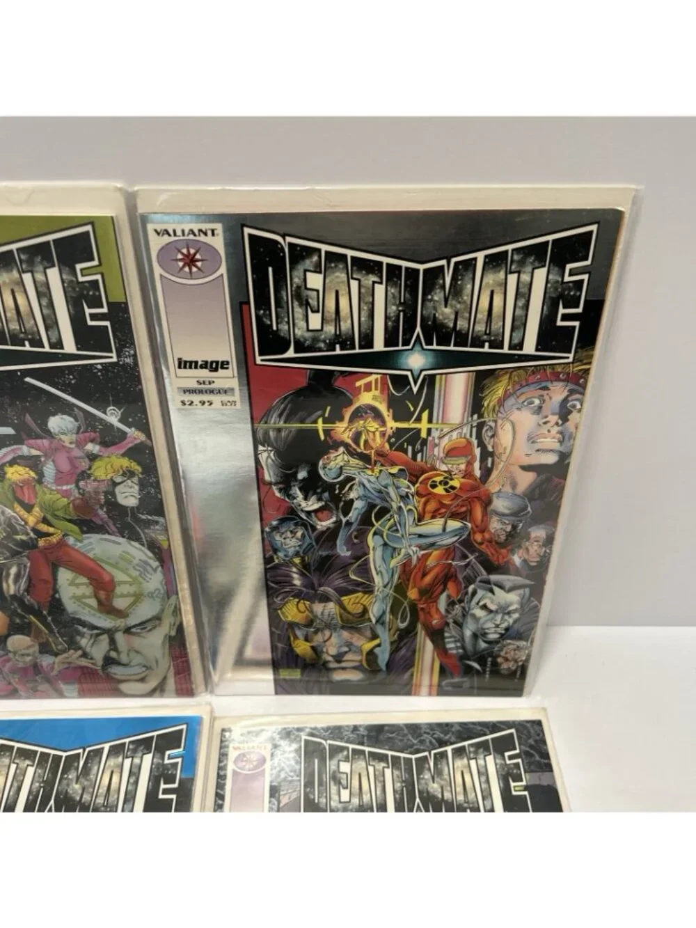 Valiant: Deathmate: Silver, Black, Blue, Yellow (1993) Bagged and Boarded Comic